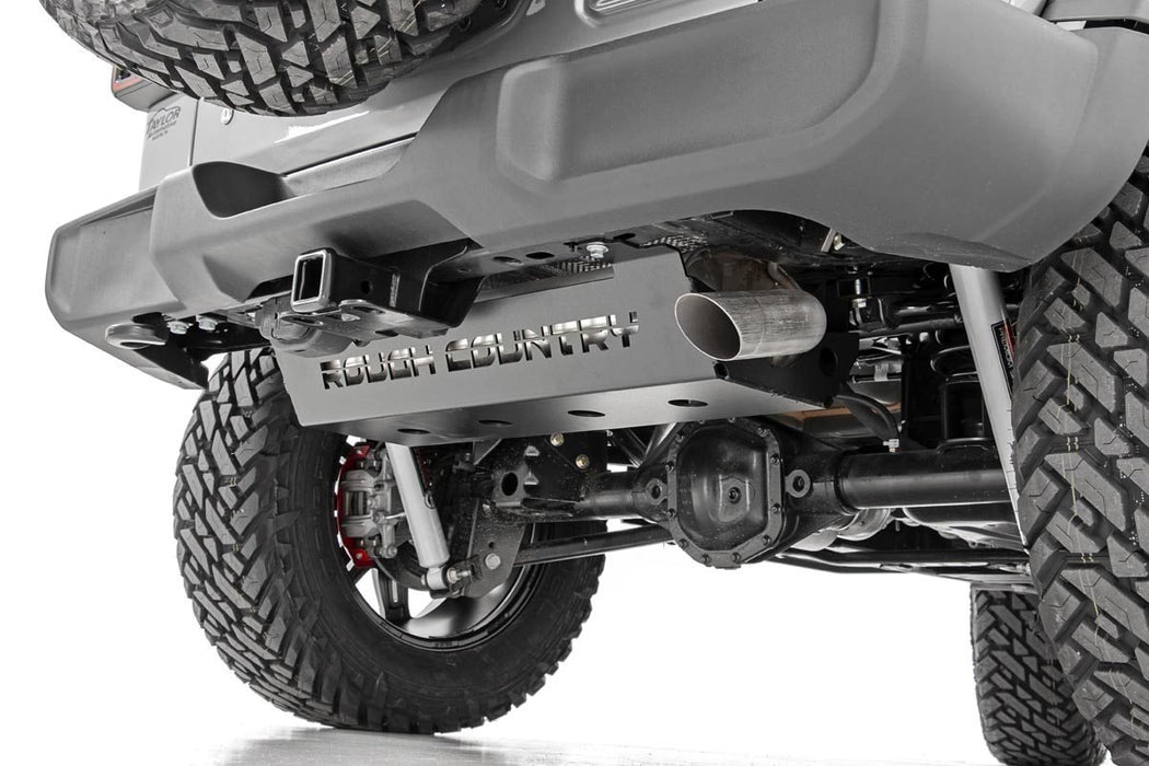 Rough Country 10599 Jeep Muffler Skid Plate 18-20 Wrangler JL Rough Country - Truck Part Superstore