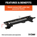 CURT 60667 Double Lock Gooseneck Installation Brackets; Select Toyota Tundra; 6.5-Foot Bed - Truck Part Superstore