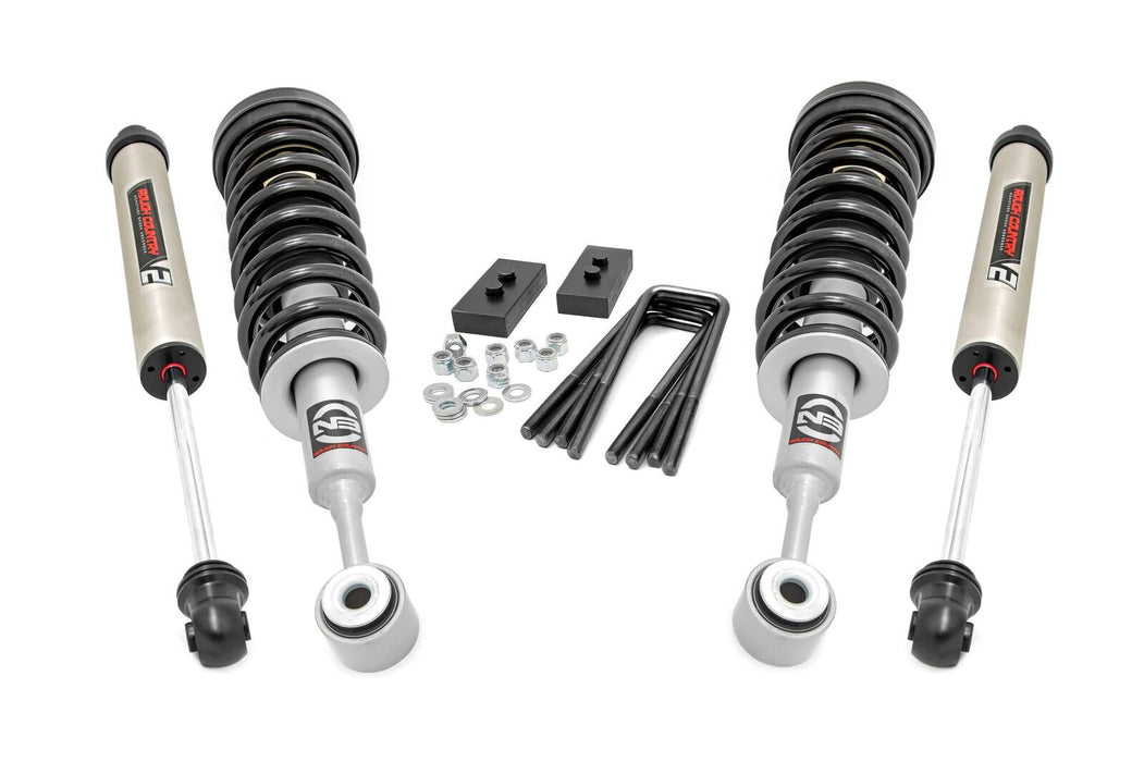 Rough Country 57071 2 Inch Ford Strut Leveling Kit w/V2 Shocks 04-08 F-150 Rough Country - Truck Part Superstore
