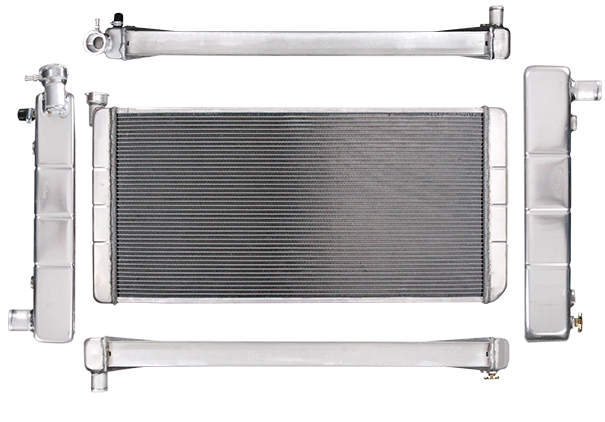 Northern Radiator 205069 Muscle Car Radiator - 38 1/2 X 18 5/16 X 3 1/8 - Truck Part Superstore