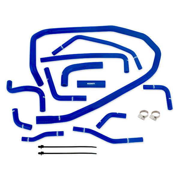 Mishimoto MMHOSE-WRX-15ANCBL Subaru WRX Silicone Ancillary Hose Kit, Blue, 2015-2021 - Truck Part Superstore