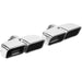MagnaFlow Exhaust Products 35221 Exhaust Tip Set-Quad Rectangle-2.75In. - Truck Part Superstore