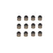 COMP Cams 511-12 Set of 12 Steel Viton Valve Seals for .500" Guide Size, 8mm Valve Stem - Truck Part Superstore