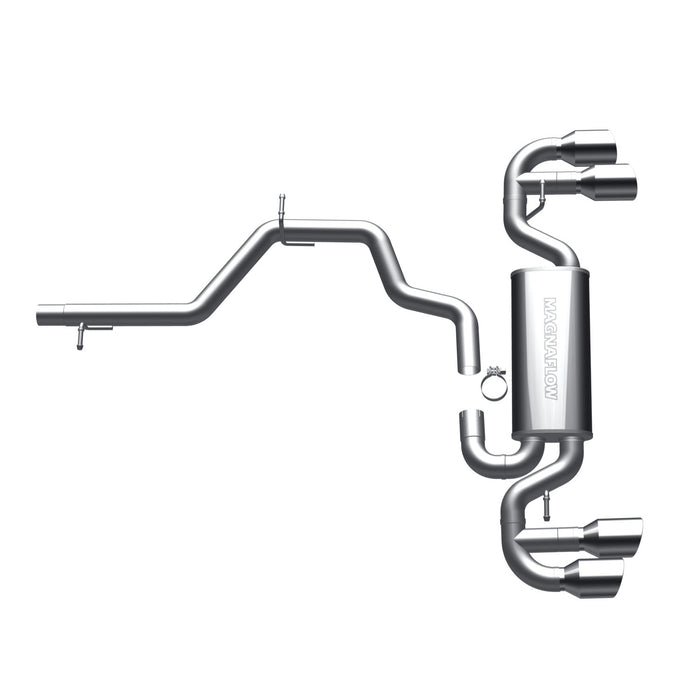 MagnaFlow Exhaust Products 16491 Touring Series Stainless Cat-Back System - Truck Part Superstore