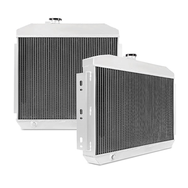 Mishimoto MMRAD-BEL6-55X 3-Row Performance Aluminum Radiator, fits Chevrolet Bel-Air Inline 6 1955-1957 - Truck Part Superstore