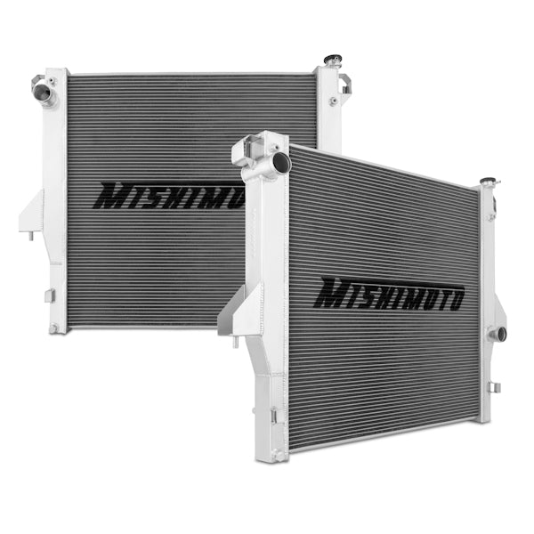 Mishimoto MMRAD-RAM-03 Aluminum Radiator, fits Dodge 5.9L/6.7L Cummins 2003-2009 - Truck Part Superstore