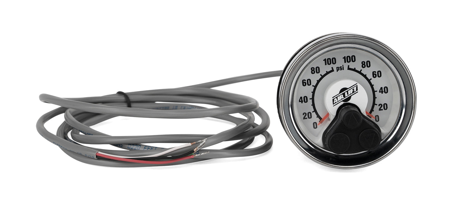 Air Lift 25195 Dual Analog Gauge - Truck Part Superstore