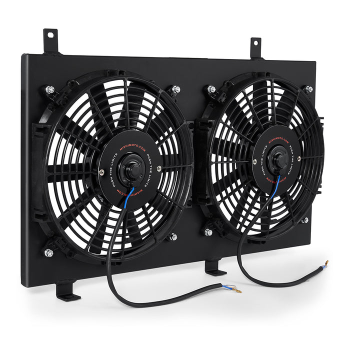 Mishimoto MMFS-RX8-04BK Performance Aluminum Fan Shroud Kit, fits Mazda RX-8 2004-2008, Black - Truck Part Superstore