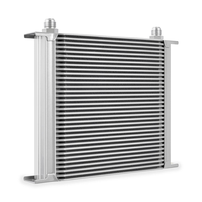 Mishimoto MMOC-34SL Universal 34-Row Oil Cooler, Silver - Truck Part Superstore