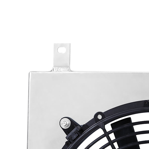 Mishimoto MMFS-350Z-03 Nissan 350Z Performance Aluminum Fan Shroud Kit, 2003-2006, Polished - Truck Part Superstore