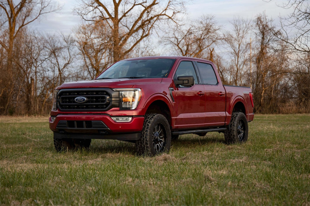 Rough Country 57730B 3 Inch Lift Kit Forged UCA 21-22 Ford F-150 4WD Rough Country - Truck Part Superstore