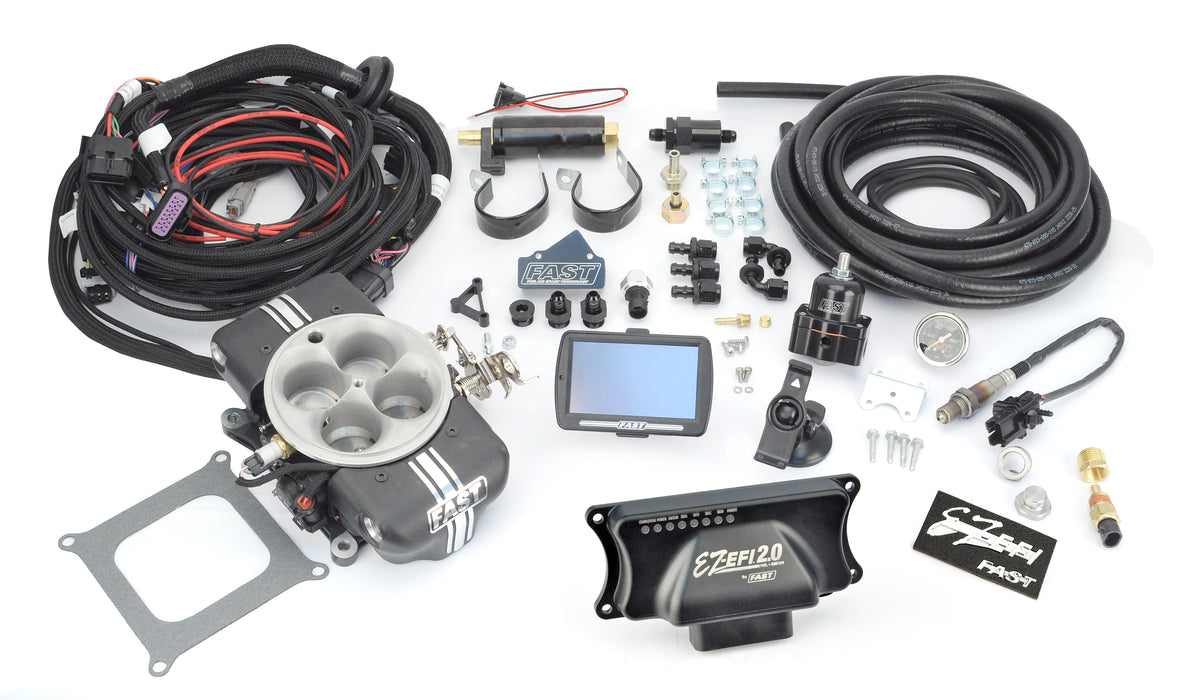 FAST 30402-KIT EZ 2.0 Base Kit with Touchscreen, Throttle Body and Inline Pump Kit - Truck Part Superstore
