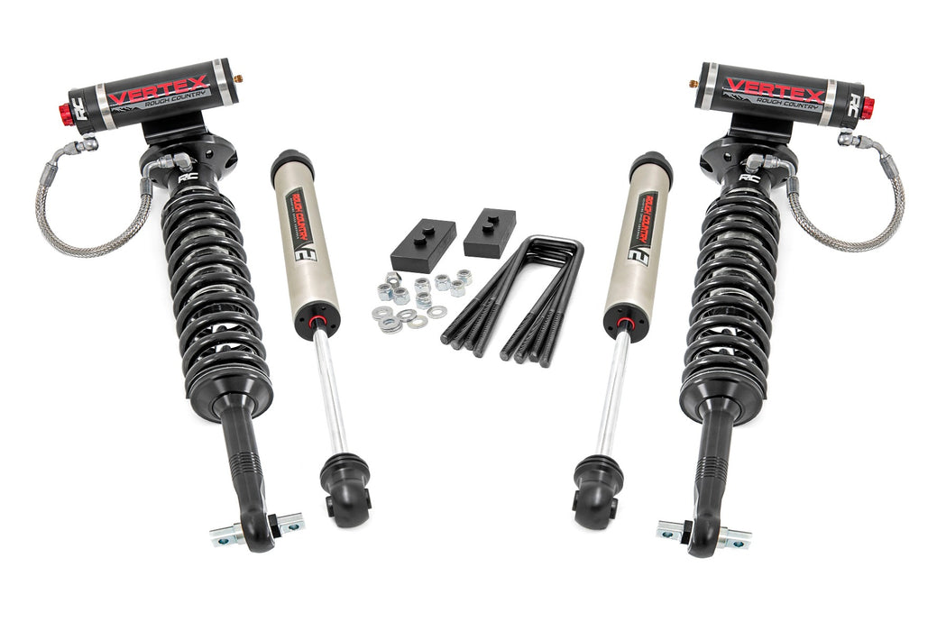 Rough Country 56957 2.0 Inch Ford Leveling Lift Kit w/ Vertex and V2 Shocks (14-20 F-150) Rough Country - Truck Part Superstore