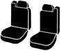 FIA SL68-15 BLK/BLK LeatherLite™ Custom Seat Cover - Truck Part Superstore