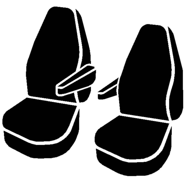 FIA SL68-34 BLK/BLK LeatherLite™ Custom Seat Cover - Truck Part Superstore