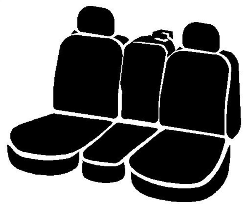 FIA SP88-38 GRAY Seat Protector™ Custom Seat Cover; Split Seat 40/20/40; Gray; - Truck Part Superstore