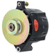 Powermaster Performance 8-57101-347 Alternator; Ford Upgrade; 100 Amp; 75 Idle; 1V Pulley And Baffle; 1 Wire; Black; - Truck Part Superstore