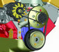 Powermaster Performance 723 Alternator Bracket; For Engines That Do Not Have 3 Threaded Holes In The Heads; - Truck Part Superstore