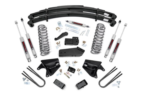 Rough Country 525.20 Suspension Lift Kit w/Shocks; 6 in. Lift; - Truck Part Superstore