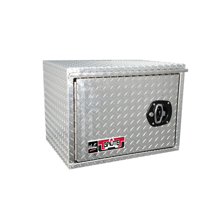Westin 80-HBD1824 Brute HD Under Body Tool Box; Polished Aluminum; 18 in. x 24 in. Swing Door; - Truck Part Superstore