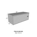 Westin 80-HBD1830 Brute HD Under Body Tool Box; Polished Aluminum; 18 in. x 30 in. Swing Door; - Truck Part Superstore