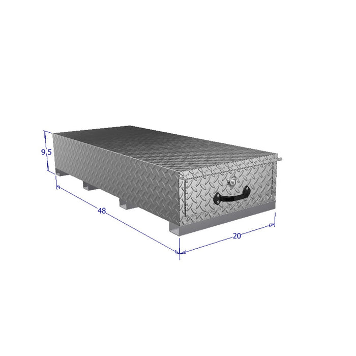 Westin 80-HBS306 Brute Bedsafe In-Bed Tool Box - Truck Part Superstore