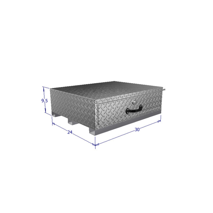 Westin 80-HBS312 Brute Bedsafe In-Bed Tool Box - Truck Part Superstore