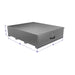 Westin 80-HBS338 Brute Bedsafe In-Bed Tool Box - Truck Part Superstore