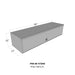 Westin 80-HTB48 Brute HD TopSider Tool Box; Polished Aluminum; L 48 in. x W 13 in. x H 16 in.; - Truck Part Superstore