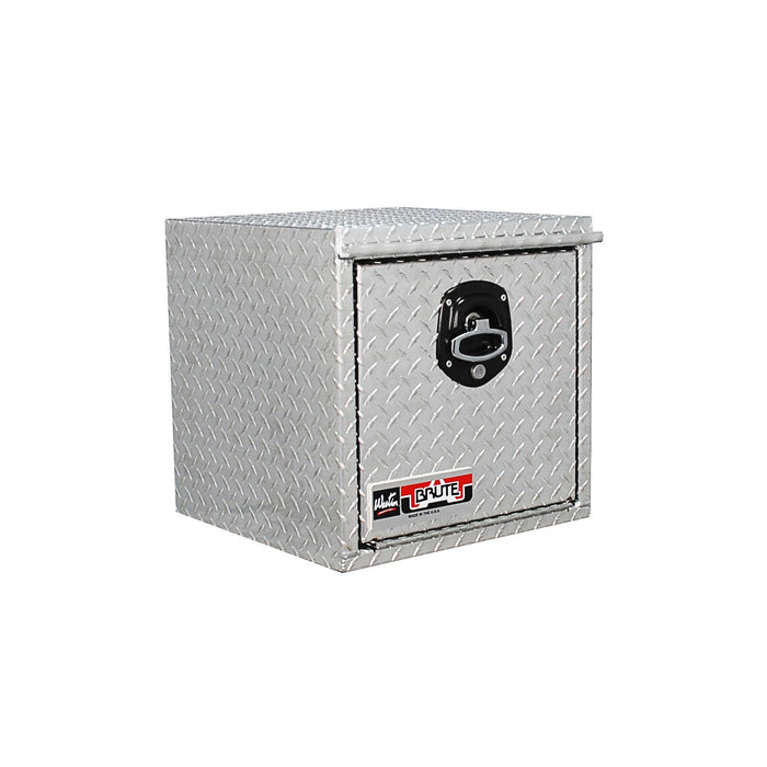 Westin 80-HUB1818 Brute HD Under Body Tool Box; Polished Aluminum; 18 in. x 18 in. Drop Down Door; - Truck Part Superstore
