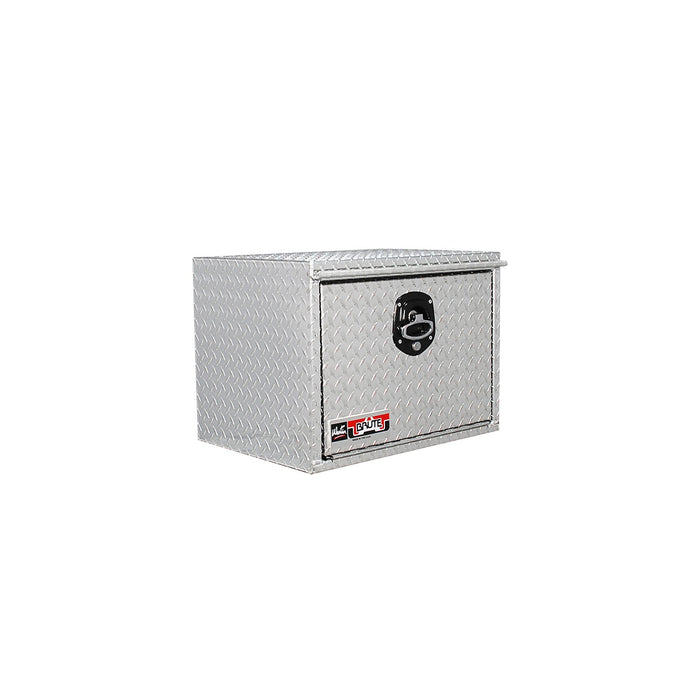 Westin 80-HUB1824 Brute HD Under Body Tool Box; Polished Aluminum; 18 in. x 24 in. Drop Down Door; - Truck Part Superstore