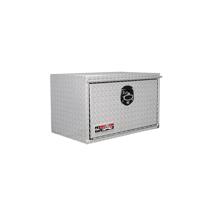 Westin 80-HUB1830 Brute HD Under Body Tool Box; Polished Aluminum; 18 in. x 30 in. Drop Down Door; - Truck Part Superstore