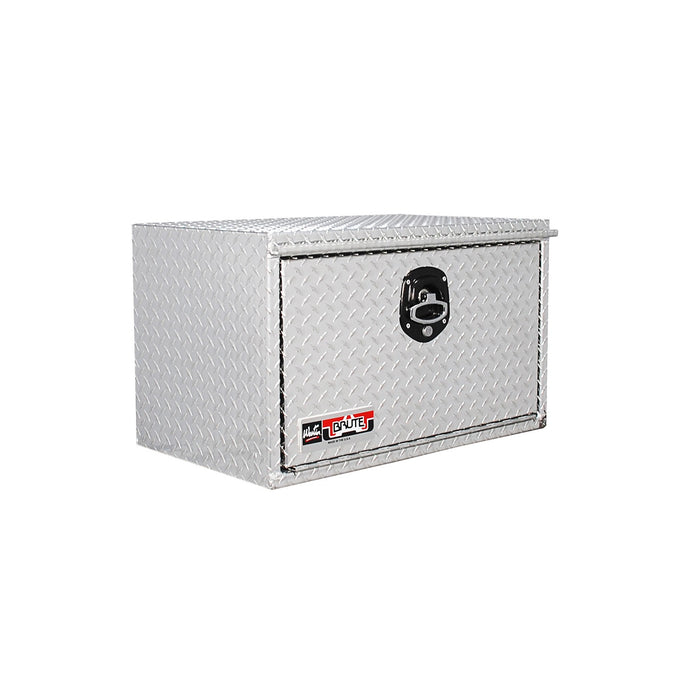 Westin 80-HUB1836 Brute HD Under Body Tool Box; Polished Aluminum; 18 in. x 36 in. Drop Down Door; - Truck Part Superstore