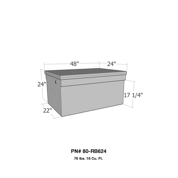 Westin 80-RB624 Brute Maximus Chest Tool Box - Truck Part Superstore