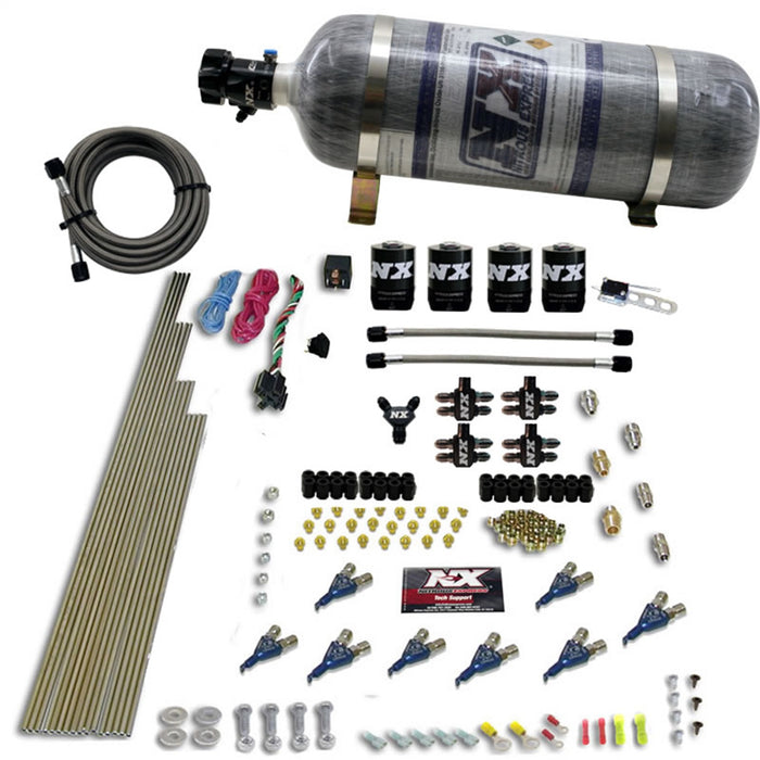 Nitrous Express 80005-12 8-CYL ALCOHOL (250-350-450-550HP) WITH COMPOSITE BOTTLE - Truck Part Superstore