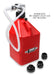 Mr Gasket 8000MRG Fuel Transfer Pump; Battery Operated; Compatible w/Gasoline/Diesel/Kerosene; - Truck Part Superstore