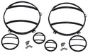 Kentrol 80013 Jeep JK Headlight and Marker Cover Set 6 Pieces 07-18 Wrangler JK Textured Black Kentrol - Truck Part Superstore