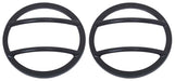 Kentrol 80014 Jeep JK Fog Light Cover Pair 07-18 Wrangler JK Textured Black Kentrol - Truck Part Superstore