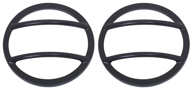 Kentrol 80014 Jeep JK Fog Light Cover Pair 07-18 Wrangler JK Textured Black Kentrol - Truck Part Superstore