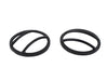 Kentrol 80014 Jeep JK Fog Light Cover Pair 07-18 Wrangler JK Textured Black Kentrol - Truck Part Superstore