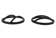 Kentrol 80014 Jeep JK Fog Light Cover Pair 07-18 Wrangler JK Textured Black Kentrol - Truck Part Superstore