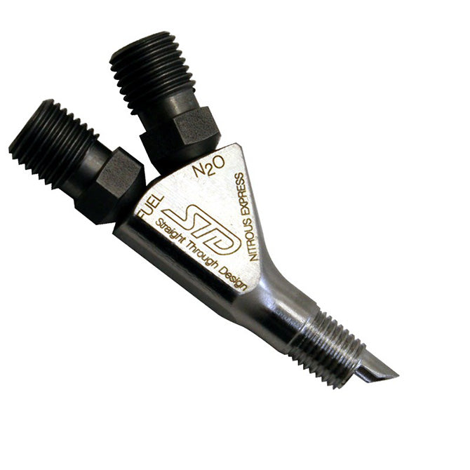 Nitrous Express 80018 S.T.D.-STRAIGHT THRU DESIGN NOZZLE WITH FITTINGS (REPLACES ANY 1/16 NPT NOZZLE) - Truck Part Superstore