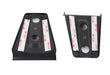 Kentrol 80019 Jeep JK Hood Hinge Overlays Pair 07-18 Wrangler JK Textured Black Kentrol - Truck Part Superstore