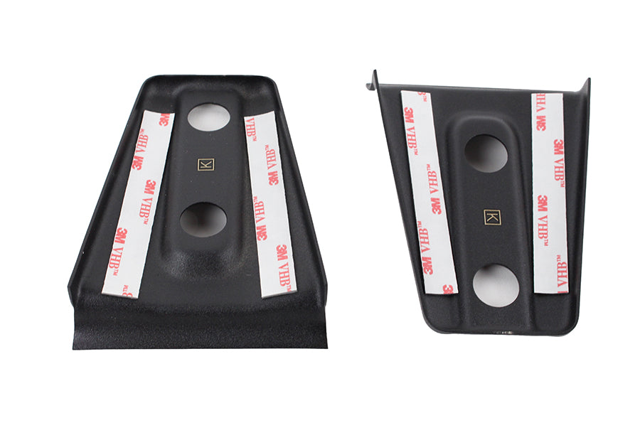 Kentrol 80019 Jeep JK Hood Hinge Overlays Pair 07-18 Wrangler JK Textured Black Kentrol - Truck Part Superstore