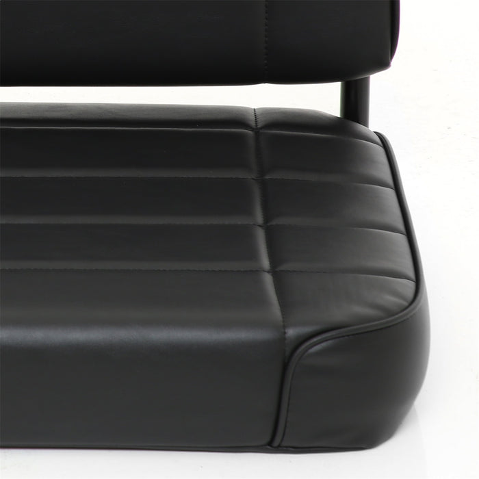 Smittybilt 8001N Rear Seat Standard 55-95 Wrangler CJ/YJ Vinyl Black Smittybilt - Truck Part Superstore