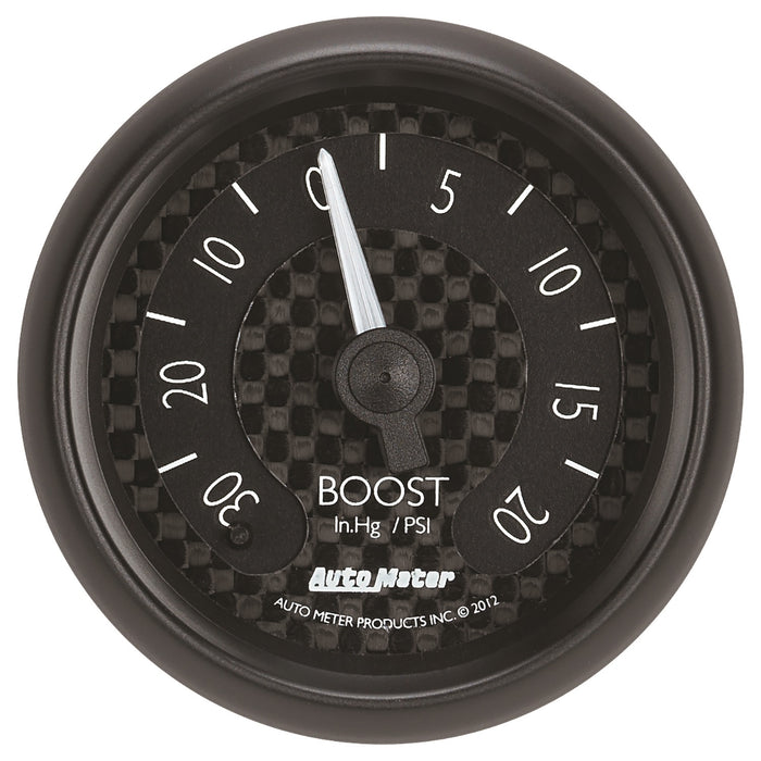 AutoMeter 8001 GAUGE; VAC/BOOST; 2 1/16in.; 30INHG-20PSI; MECHANICAL; GT - Truck Part Superstore