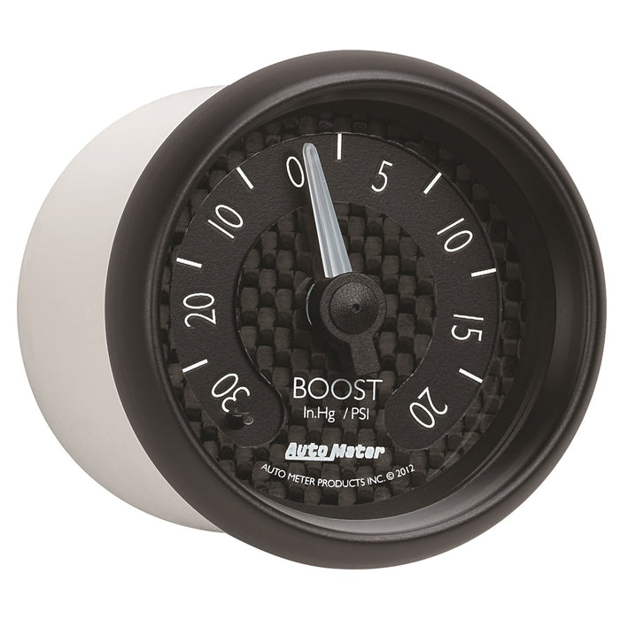 AutoMeter 8001 GAUGE; VAC/BOOST; 2 1/16in.; 30INHG-20PSI; MECHANICAL; GT - Truck Part Superstore