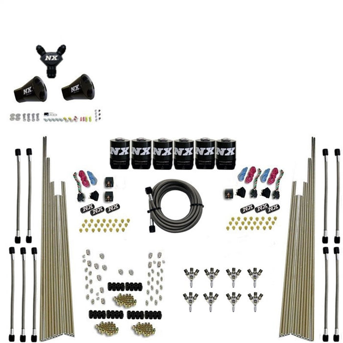Nitrous Express 80020-00 8-CYL TRIPLE-D DRY DIRECT PORT; 3 STAGE DRY; 6 SOLENOIDS; W/NO BOTTLE - Truck Part Superstore