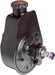 Borgeson 800312 P/S Pump; Saginaw Self Contained; Painted Black; Mustang Pressure - Truck Part Superstore