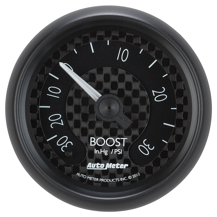 AutoMeter 8003 GAUGE; VAC/BOOST; 2 1/16in.; 30INHG-30PSI; MECHANICAL; GT - Truck Part Superstore